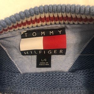 Tommy Hilfiger Men’s Pullover Sweater in Blue